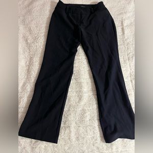 Worthington Petite Curvy Fit Perfect Navy Blue Trouser